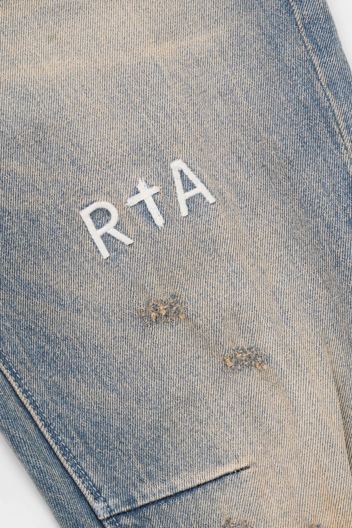 RTA Clayton Worn Out Blue Jeans Gravity NYC