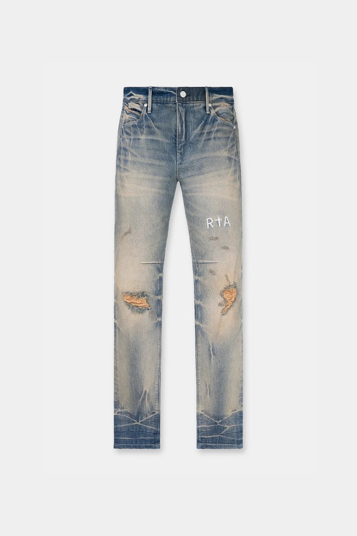 RTA Clayton Worn Out Blue Jeans Gravity NYC