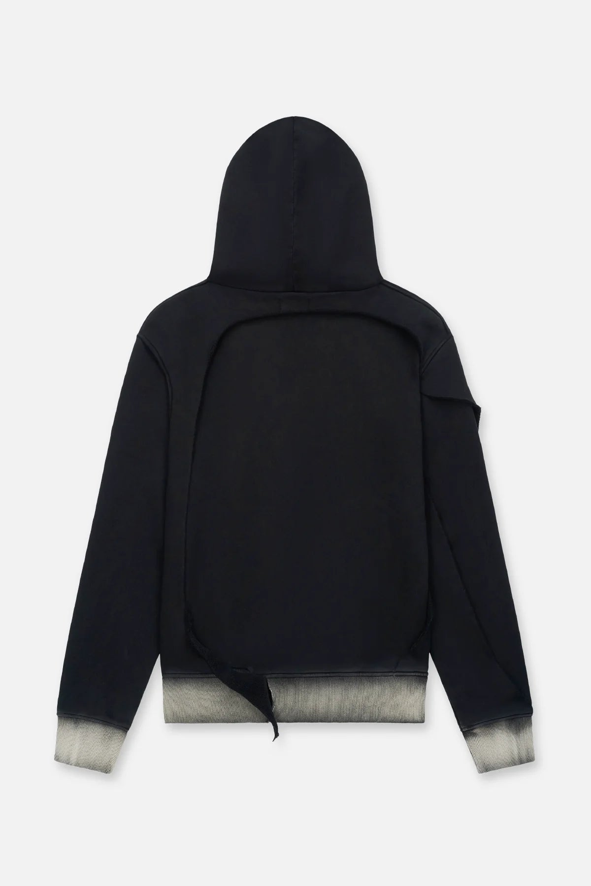 RTA Dion Black Faded Hoodie Gravity NYC