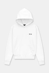 RTA Dion White-Black Cross Hoodie Gravity NYC