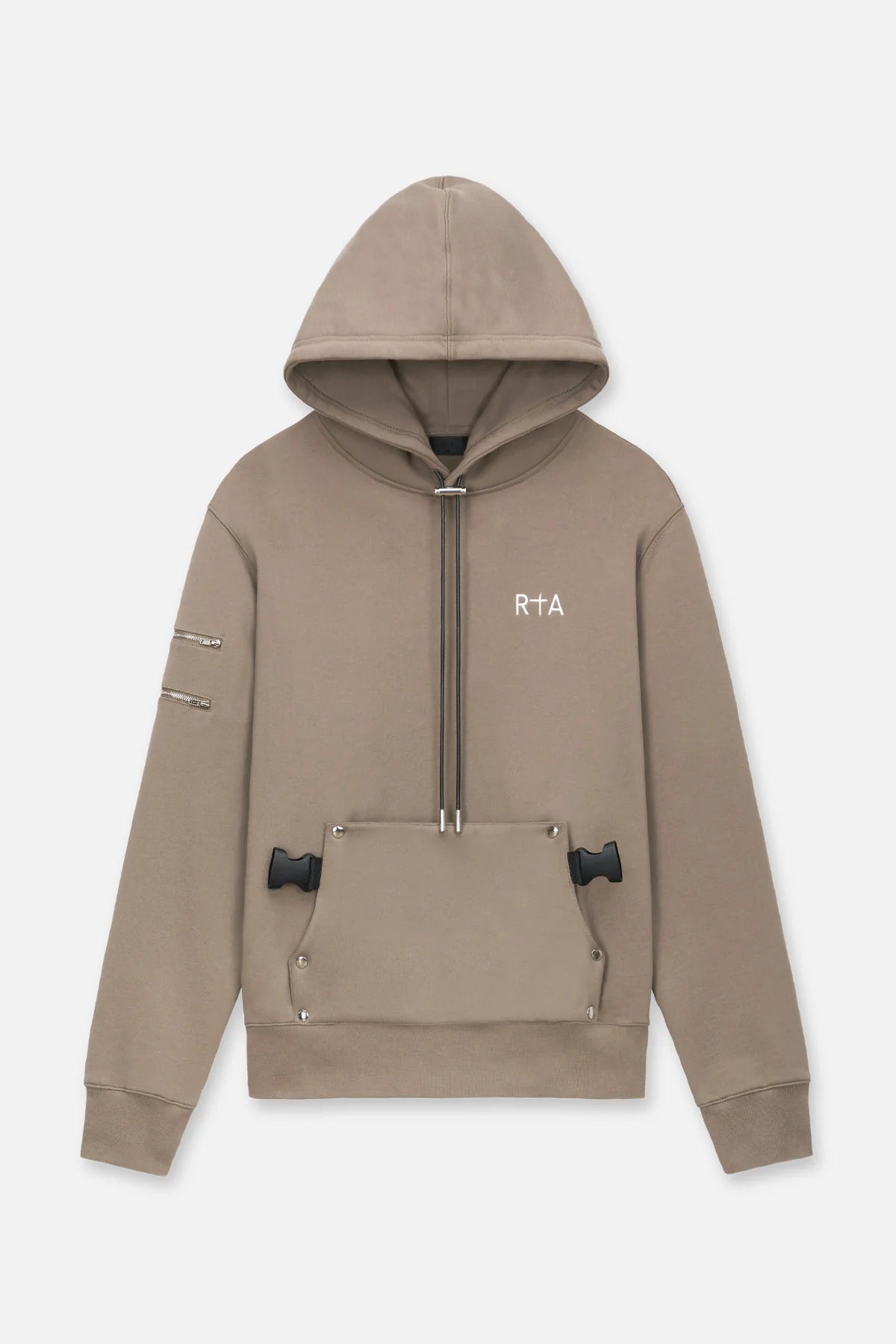 RTA Hector Hoodie Taupe Gravity NYC