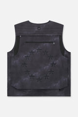 RTA Ibra Utility Vest | Black Marble Gravity NYC