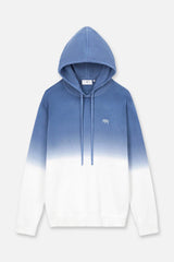 RTA Knit Hoodie | Blue Gradient Gravity NYC