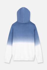 RTA Knit Hoodie | Blue Gradient Gravity NYC