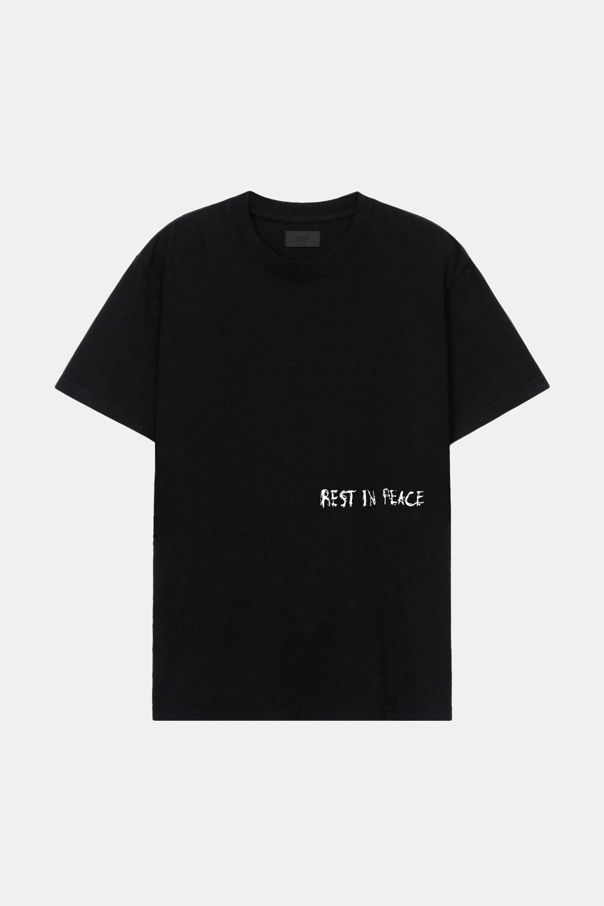 RTA Liam Tee | Black Rest in Peace R.I.P. Cross Gravity NYC