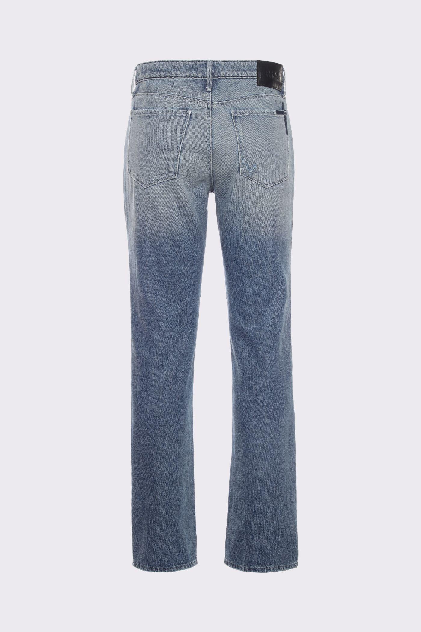 RTA Medium Blue Distressed Bryant Jeans Gravity NYC