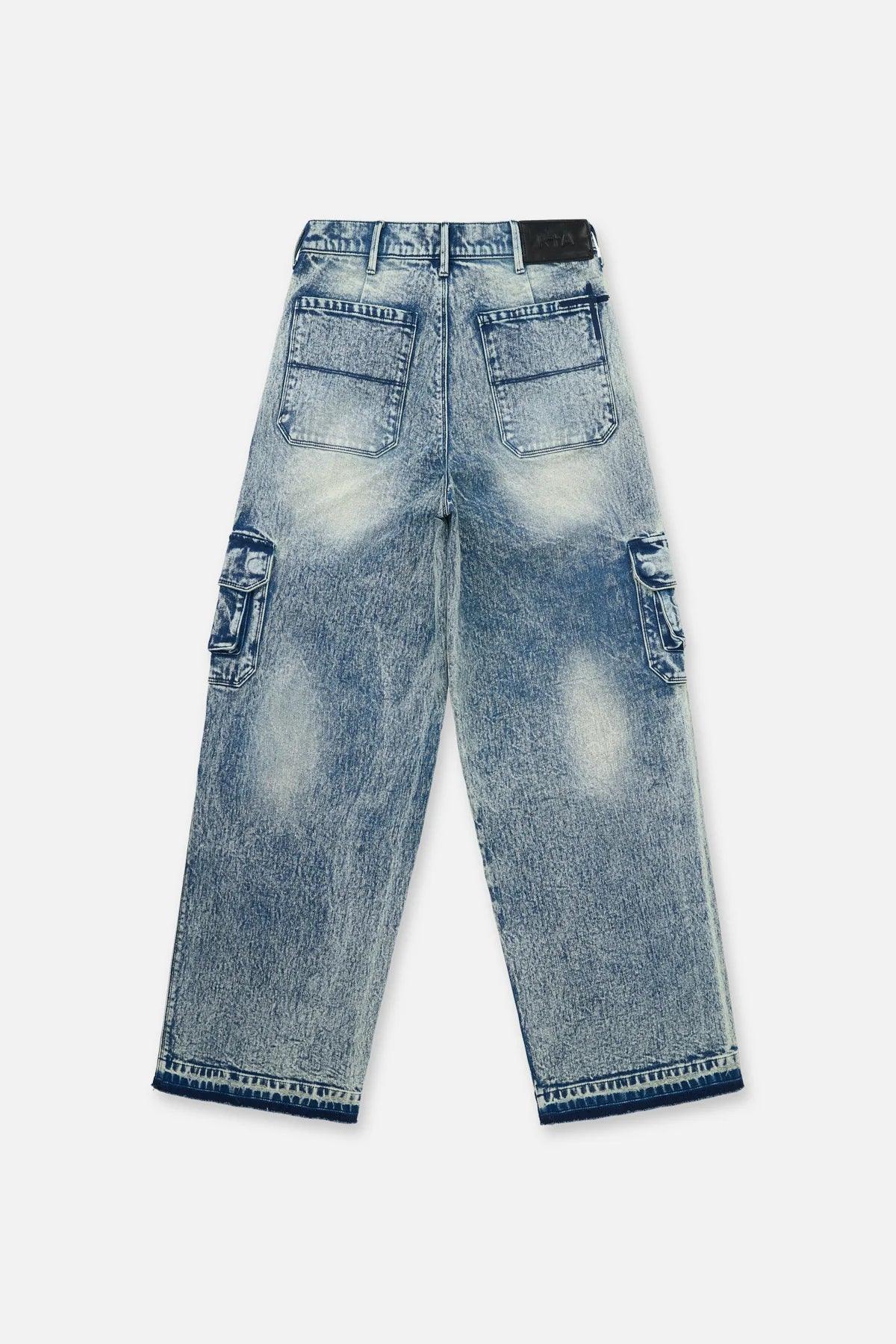 RTA Roman Medium Acid Wash Jeans Gravity NYC