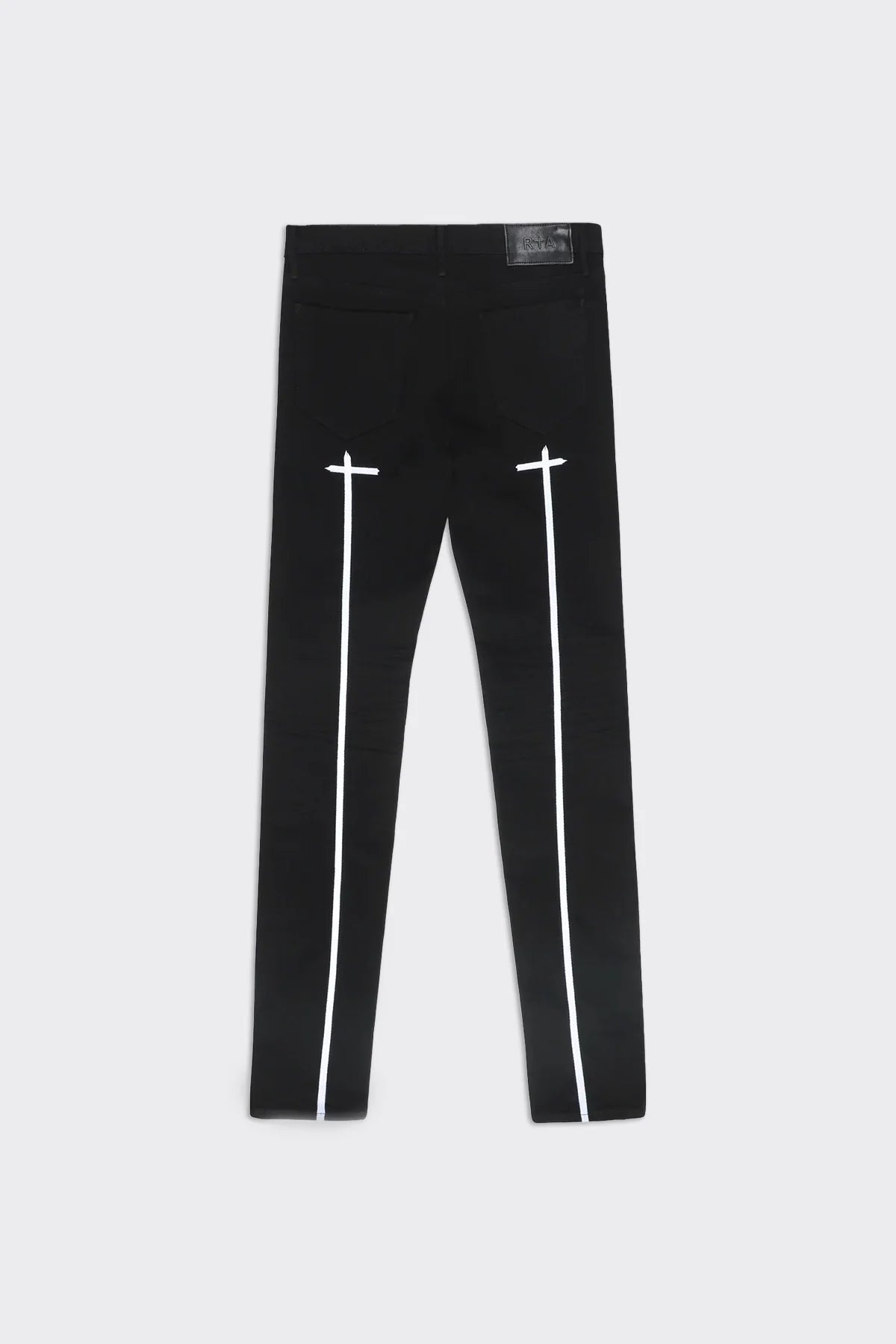 RTA Bryant Black Sinners Skinny Jeans