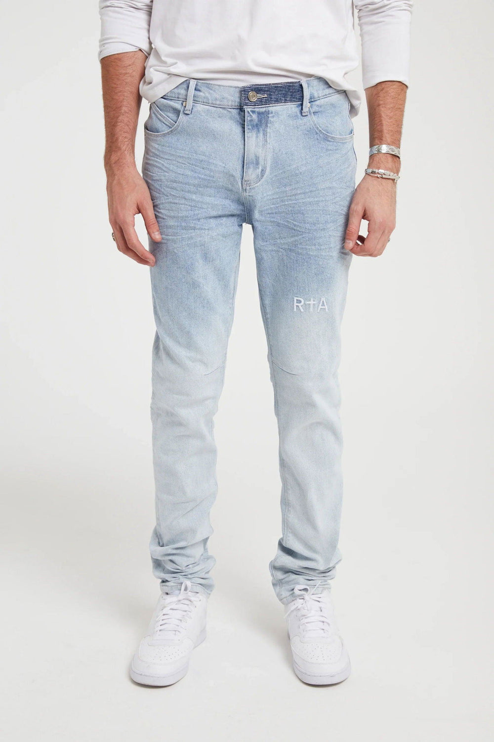 RTA Bryant Light Wash Jeans - Gravity NYC