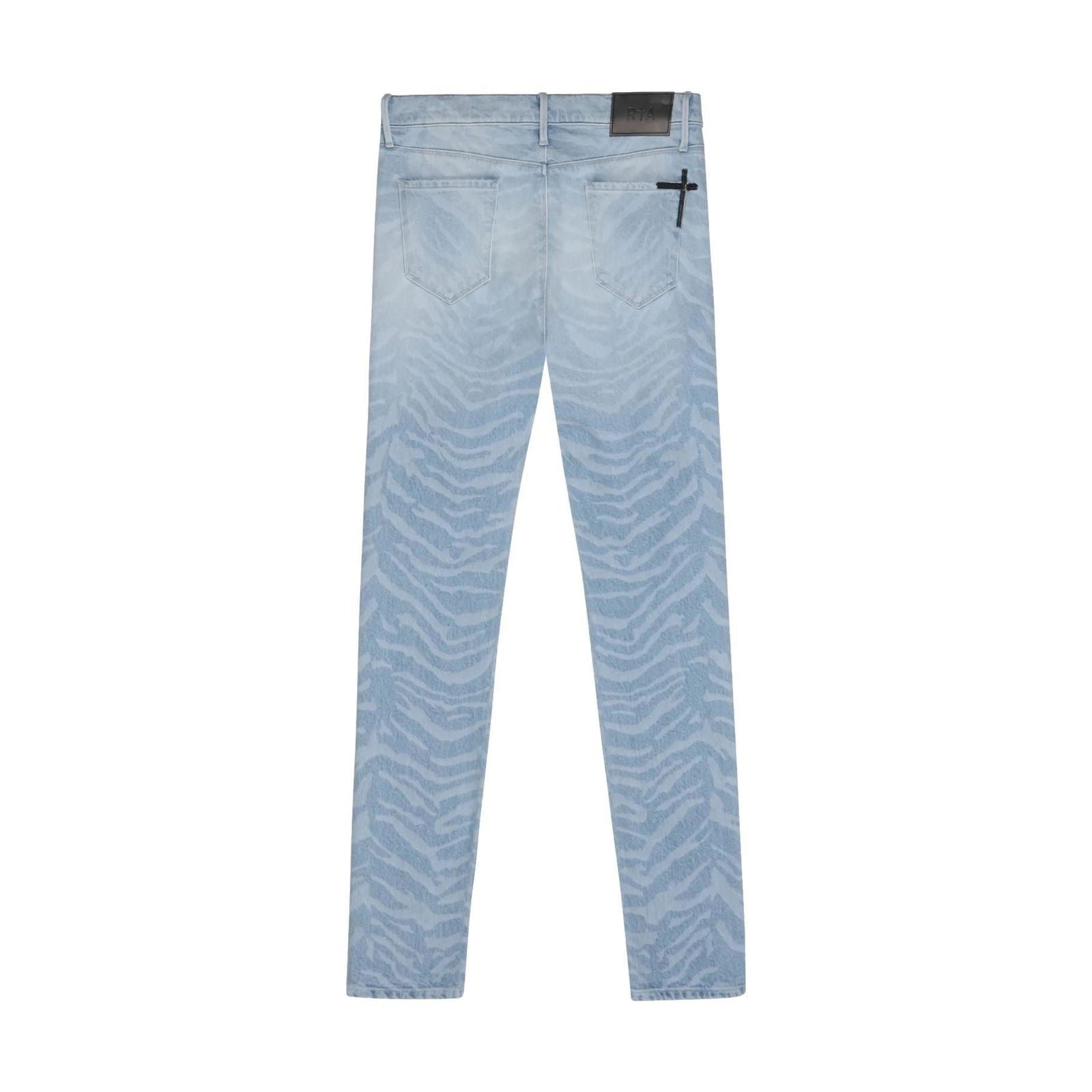 RTA Bryant Medium Blue Zebra Jeans