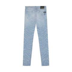 RTA Bryant Medium Blue Zebra Jeans