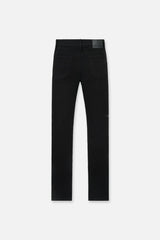 RTA Bryant Skinny Jean Black Cross Patches Gravity NYC