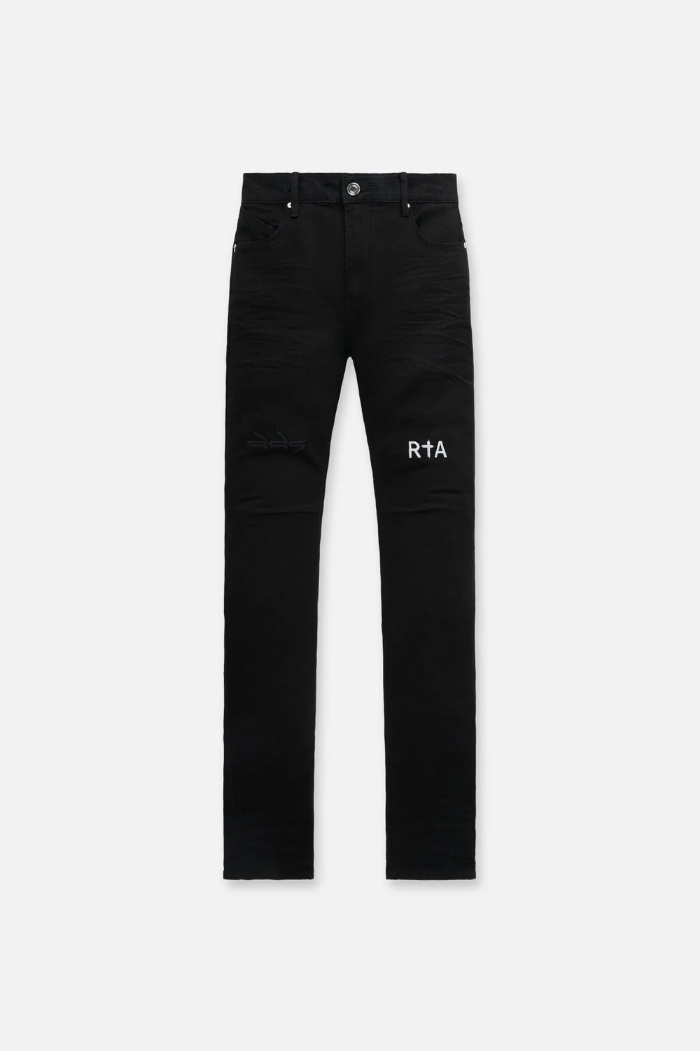 RTA Bryant Skinny Jean Black DDG - Gravity NYC