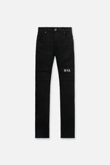 RTA Bryant Skinny Jean Black DDG Gravity NYC