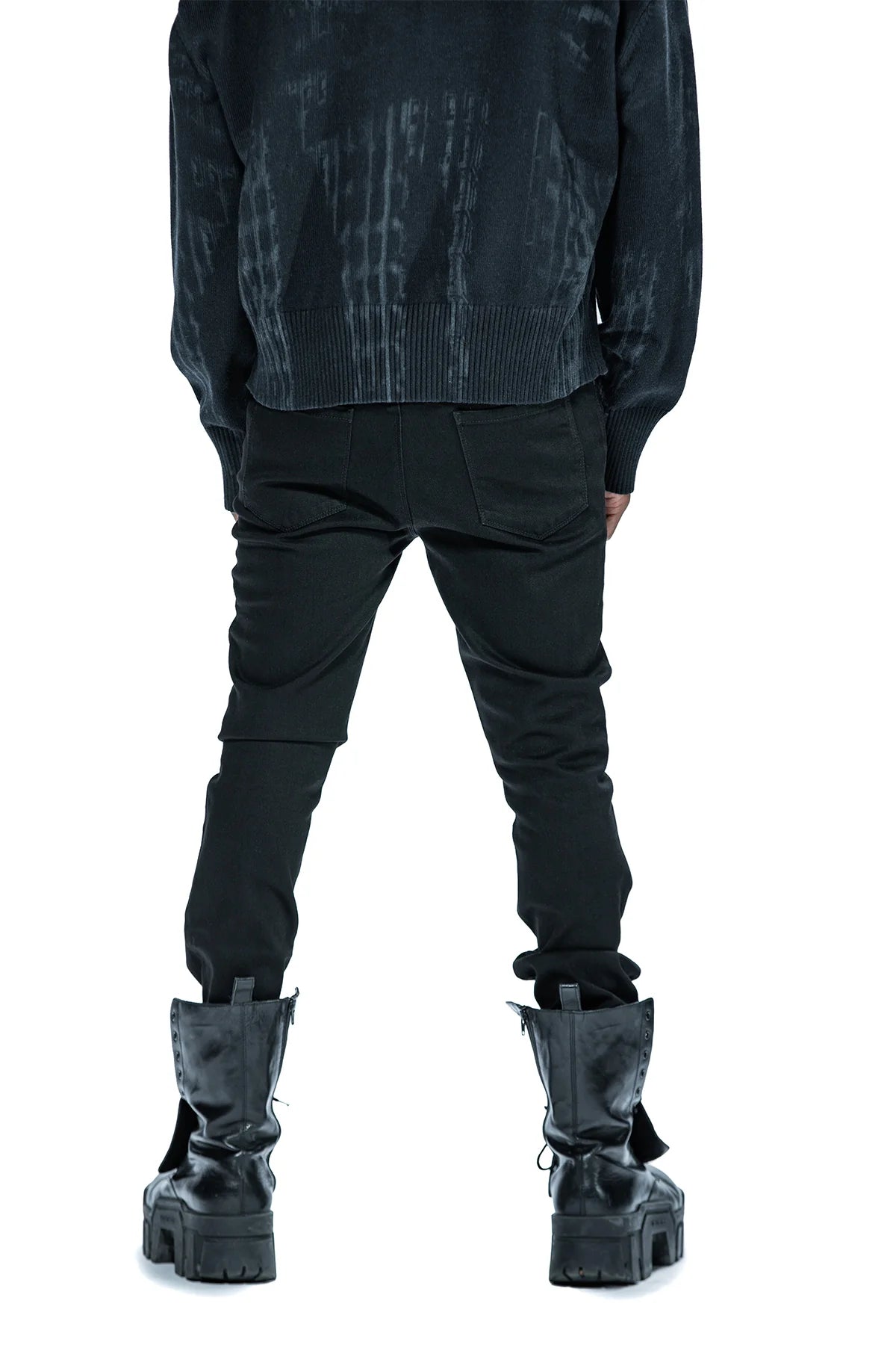 RTA Bryant Skinny Jean Black DDG - Gravity NYC