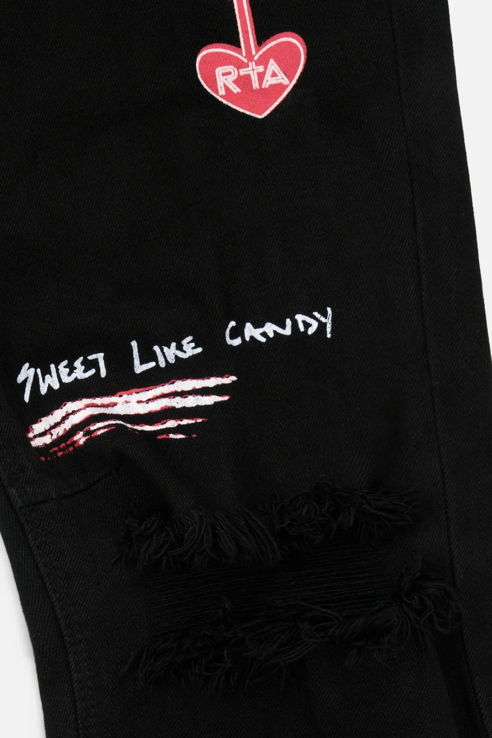 RTA Bryant Skinny Jean Black RLD Artistic - Gravity NYC