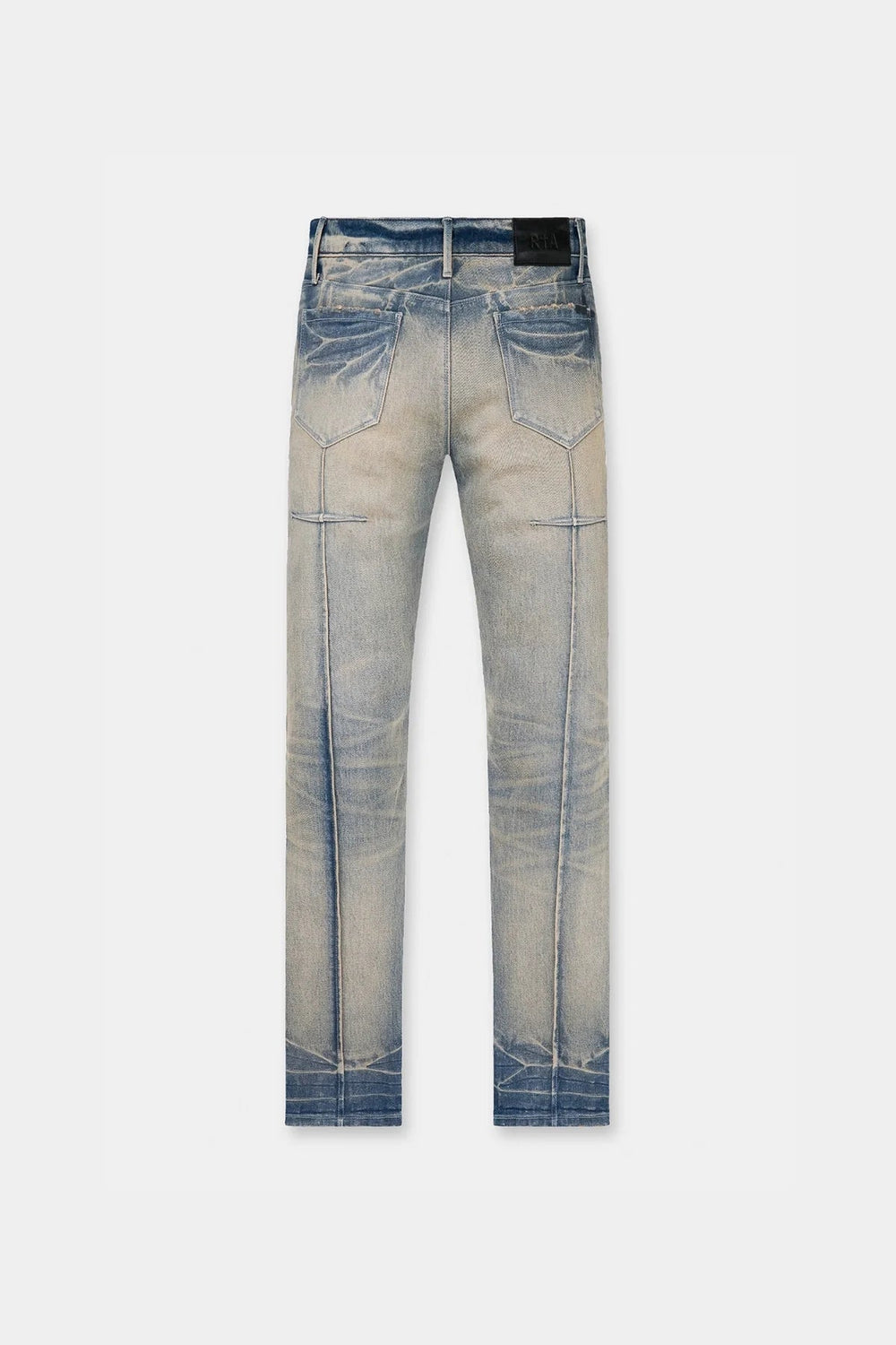 RTA Clayton Worn Out Blue Jeans - Gravity NYC