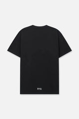 RTA Colin Oversized Tee Black Stamp Logo Gravity NYC