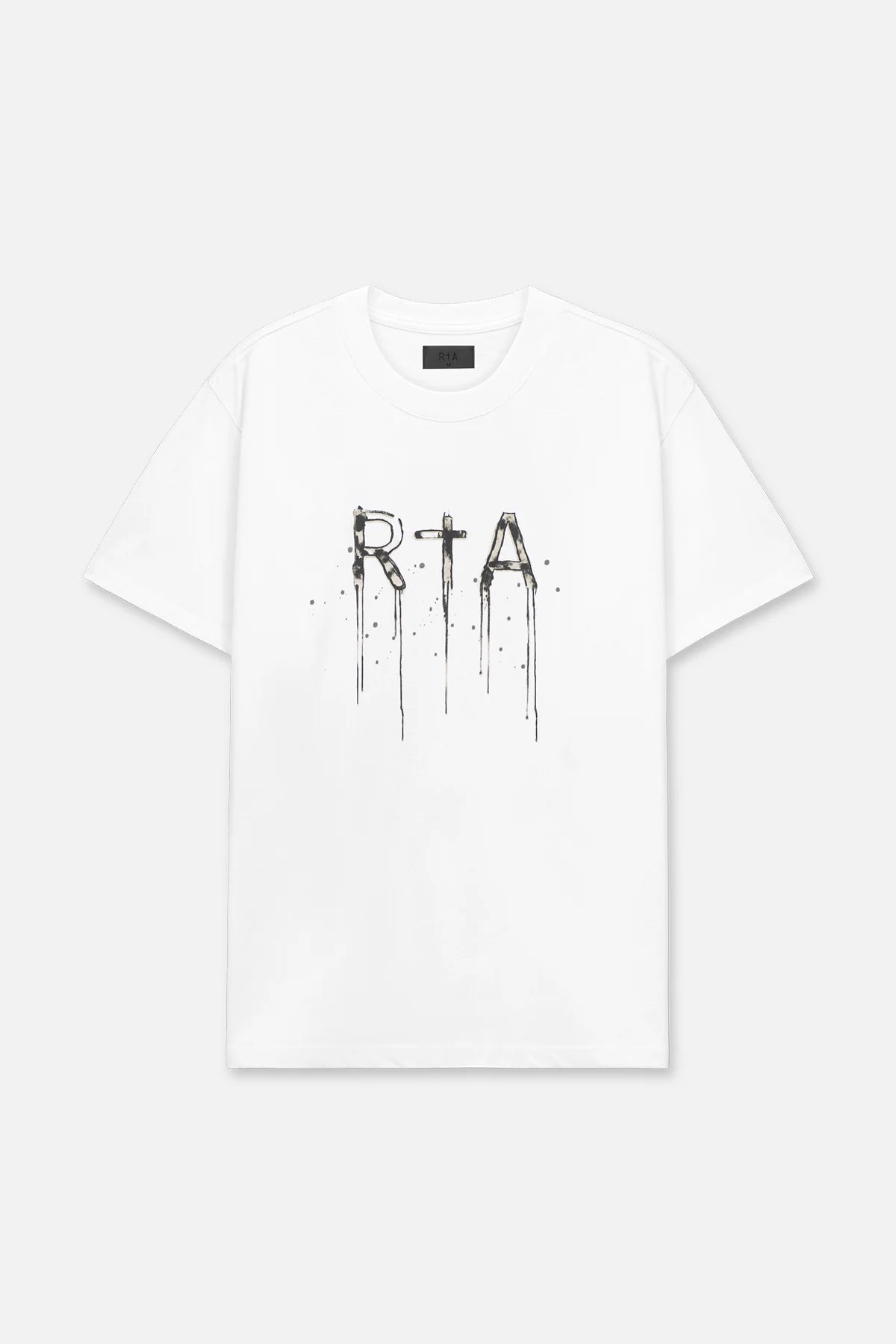 RTA Colin White Watercolor Tee Gravity NYC