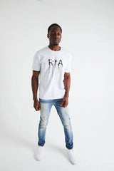 RTA Colin White Watercolor Tee Gravity NYC