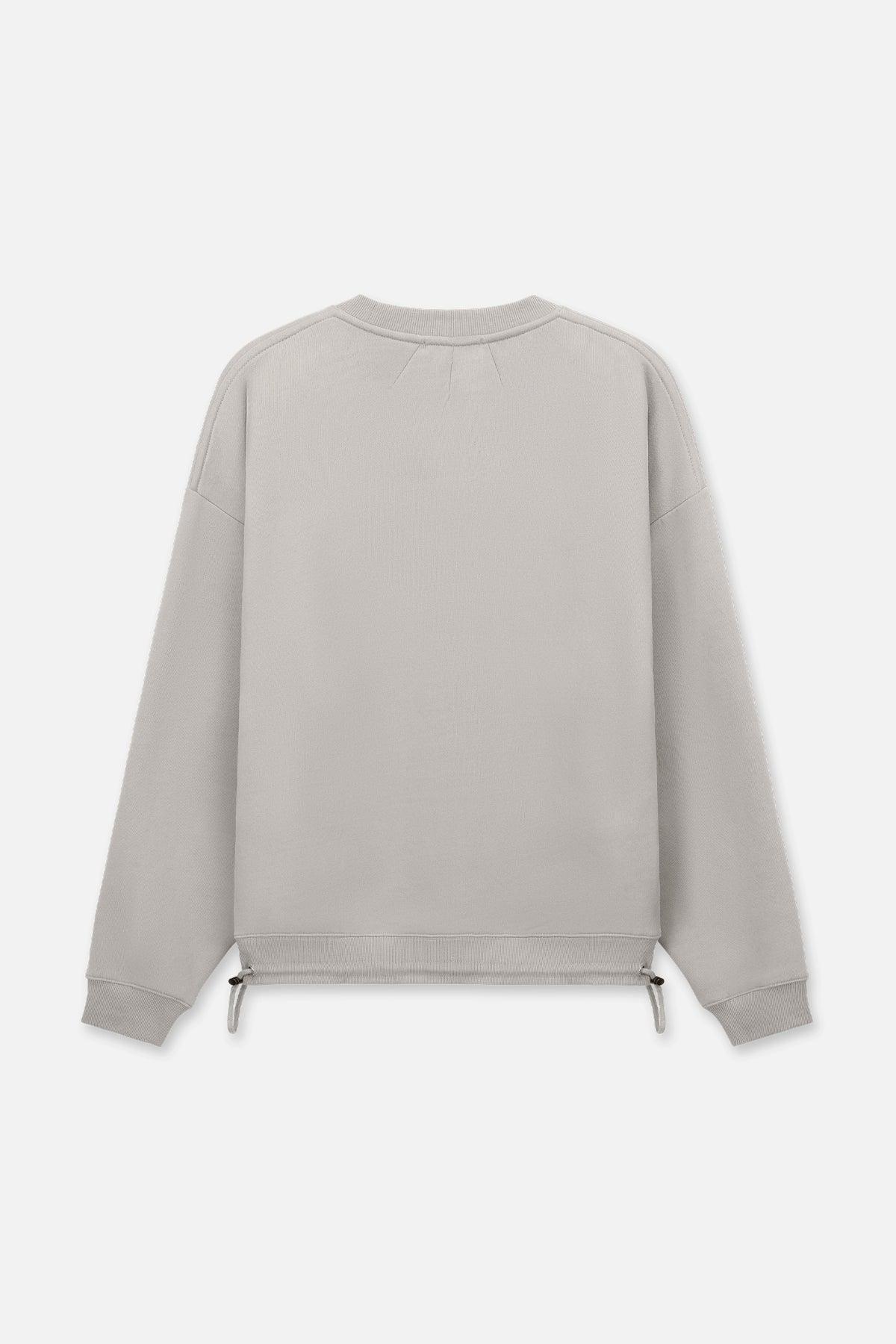 RTA Crewneck Sweatshirt Dove Grey Gravity NYC