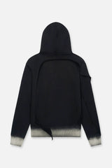 RTA Dion Black Faded Hoodie