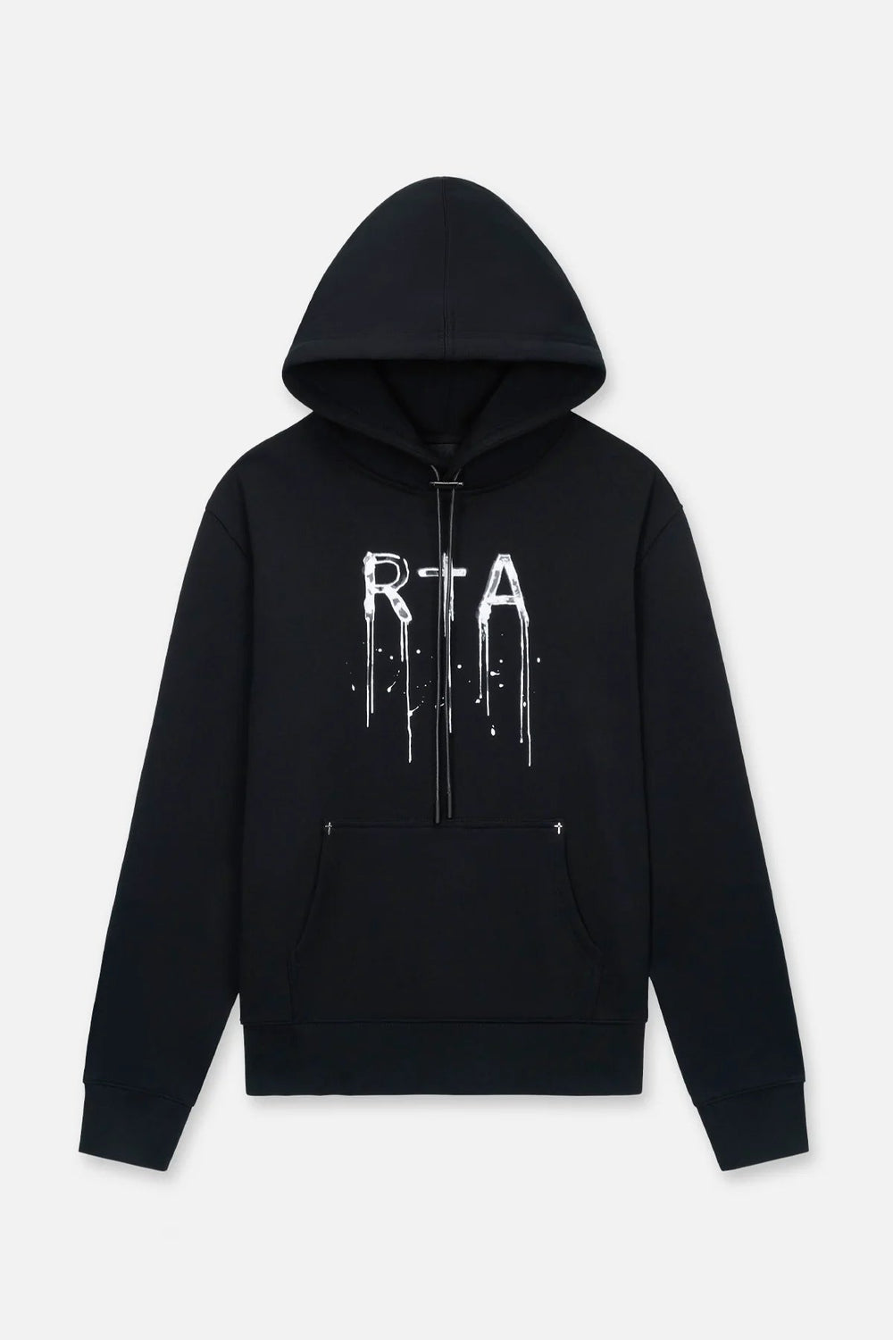 RTA Dion Black Watercolor Hoodie - Gravity NYC