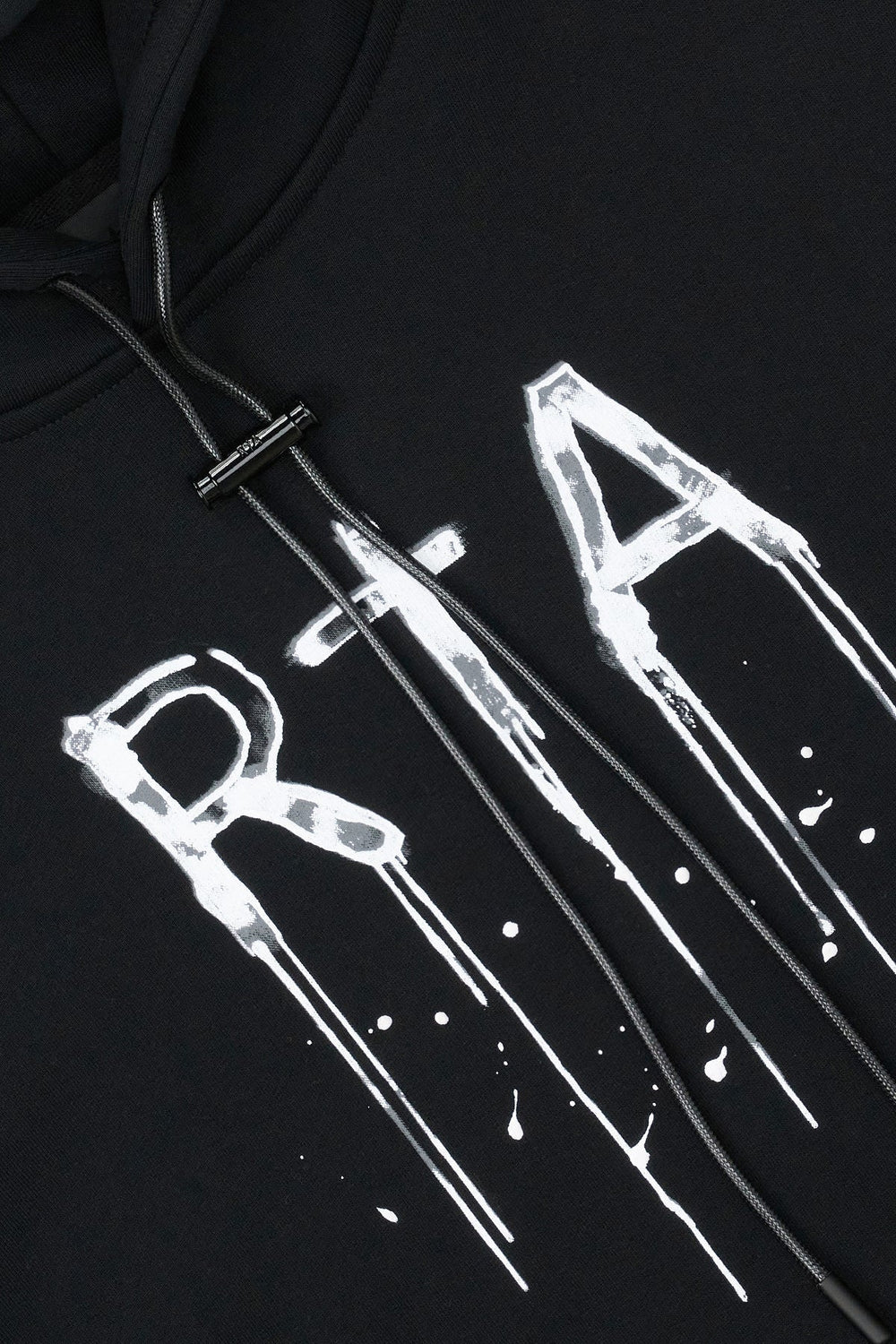 RTA Dion Black Watercolor Hoodie - Gravity NYC