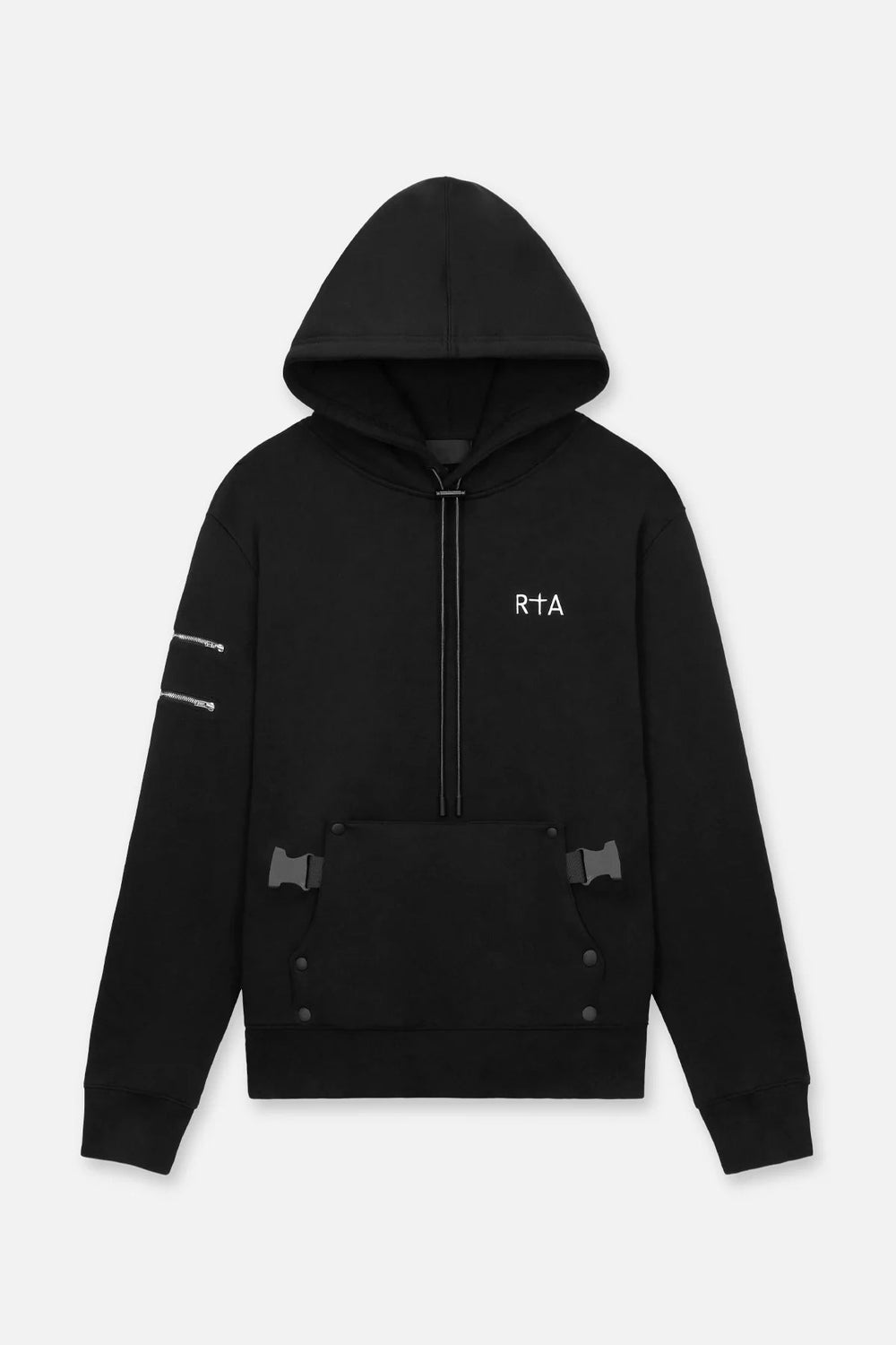RTA Hector Hoodie Black - Gravity NYC