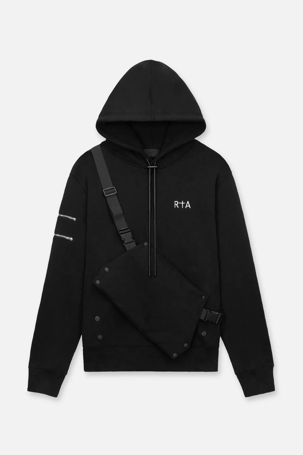 RTA Hector Hoodie Black - Gravity NYC