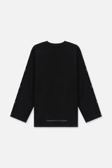 RTA Kash Black Barbwire Long Sleeve Tee Gravity NYC