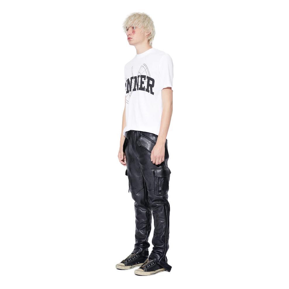 RTA Liam White Sinner XL Label T-Shirt - Gravity NYC