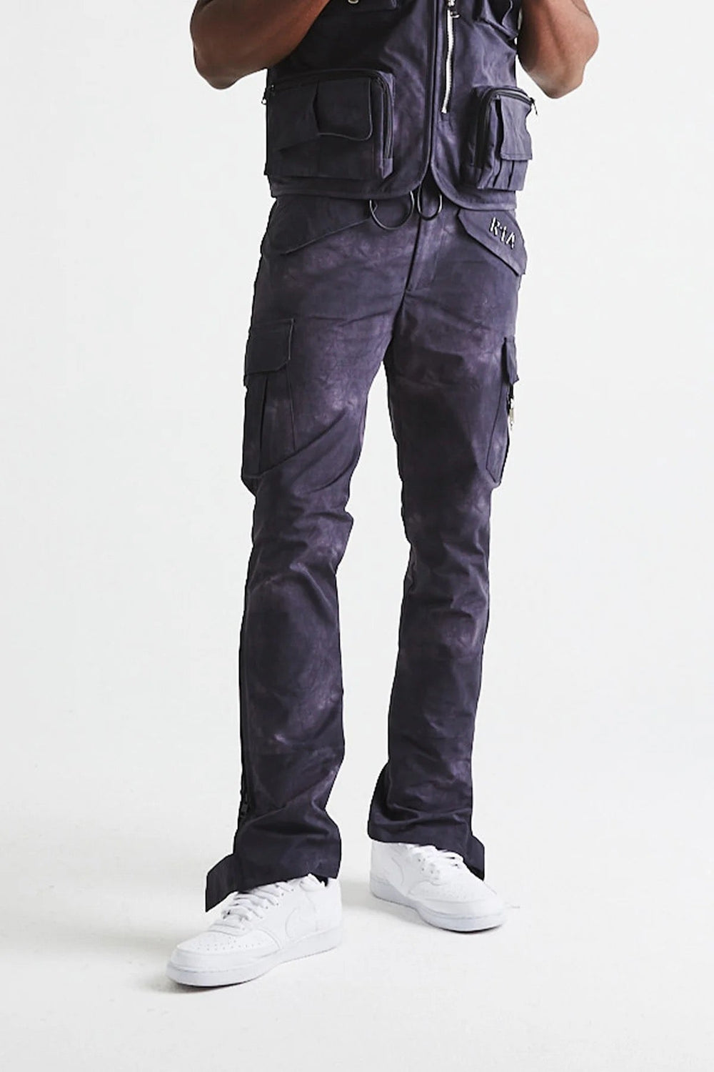 RTA Otis Pant Black Marble - Gravity NYC