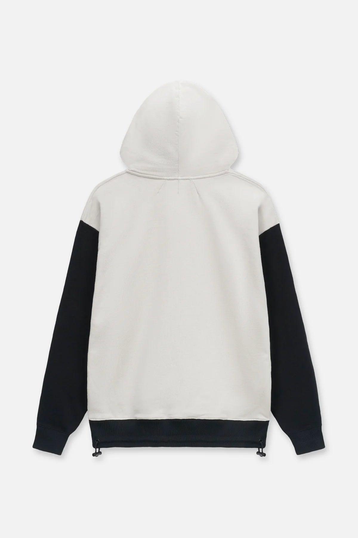 RTA Oversized Hoodie Grey-Black Combo