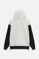 RTA Oversized Hoodie Grey-Black Combo