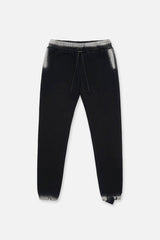 RTA Owen Black Faded Sweatpants