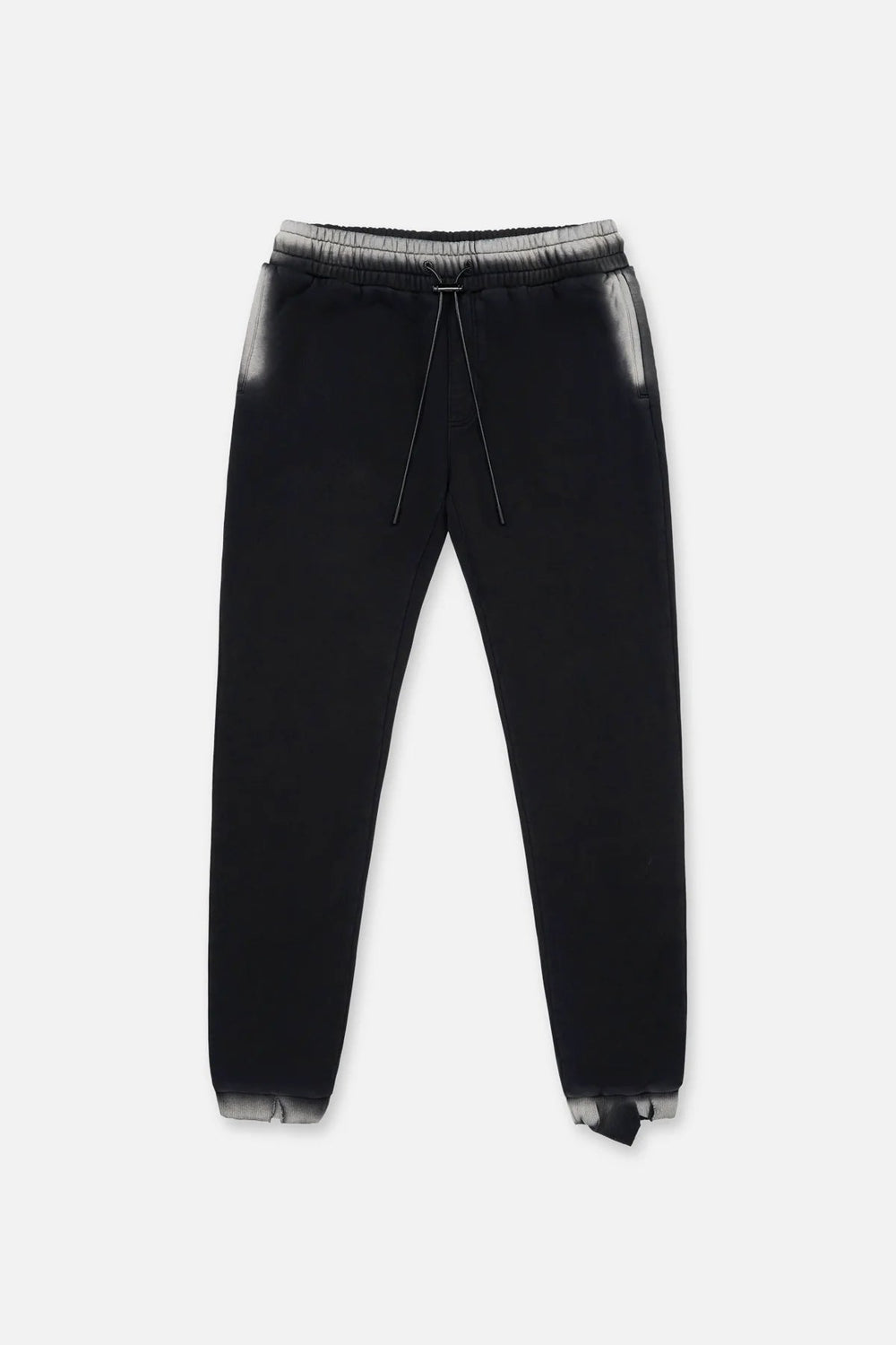 RTA Owen Black Faded Sweatpants - Gravity NYC