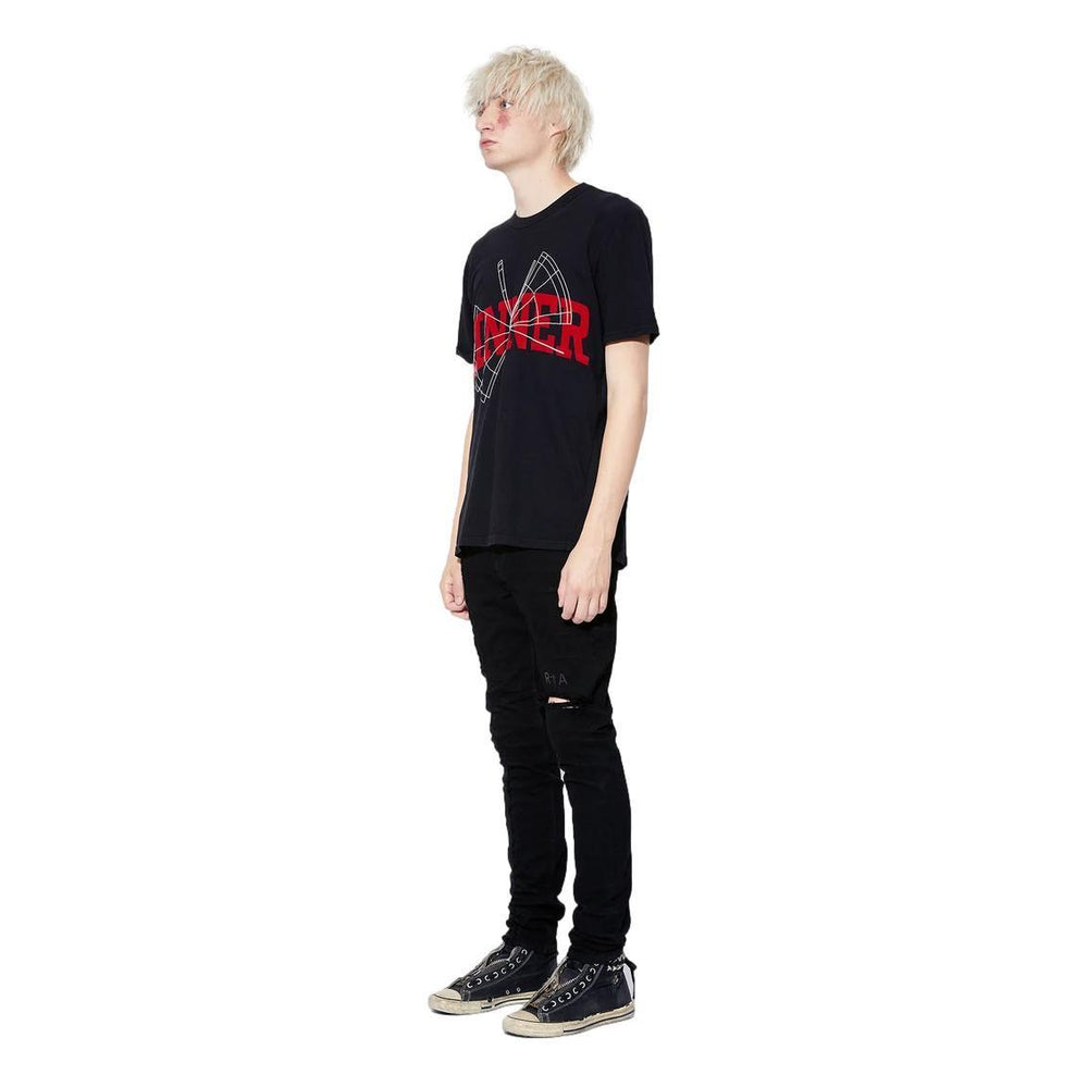 RTA Pablo Black Sinner XL Label T-Shirt - Gravity NYC