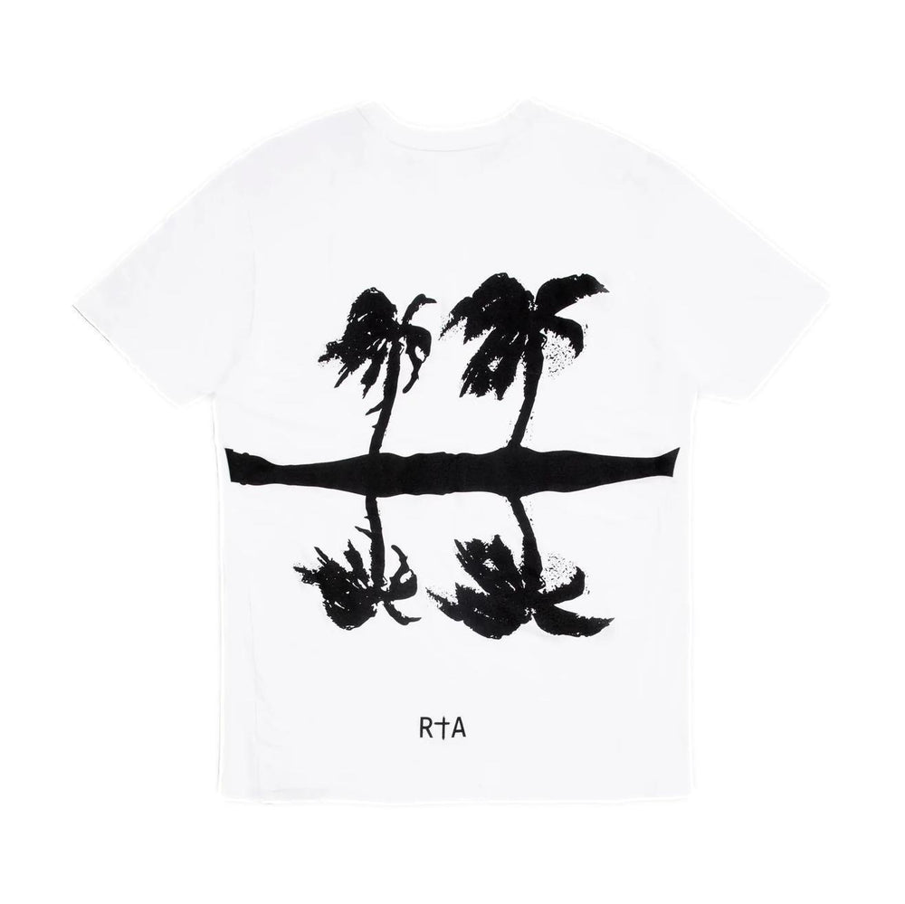 RTA Pablo White Tree Island T-Shirt - Gravity NYC