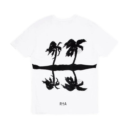 RTA Pablo White Tree Island T-Shirt - Gravity NYC