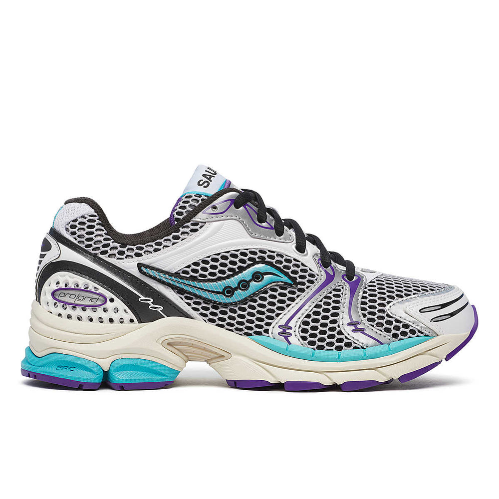 SAUCONY ProGrid Triumph 4 Sneakers White/Blue - Gravity NYC