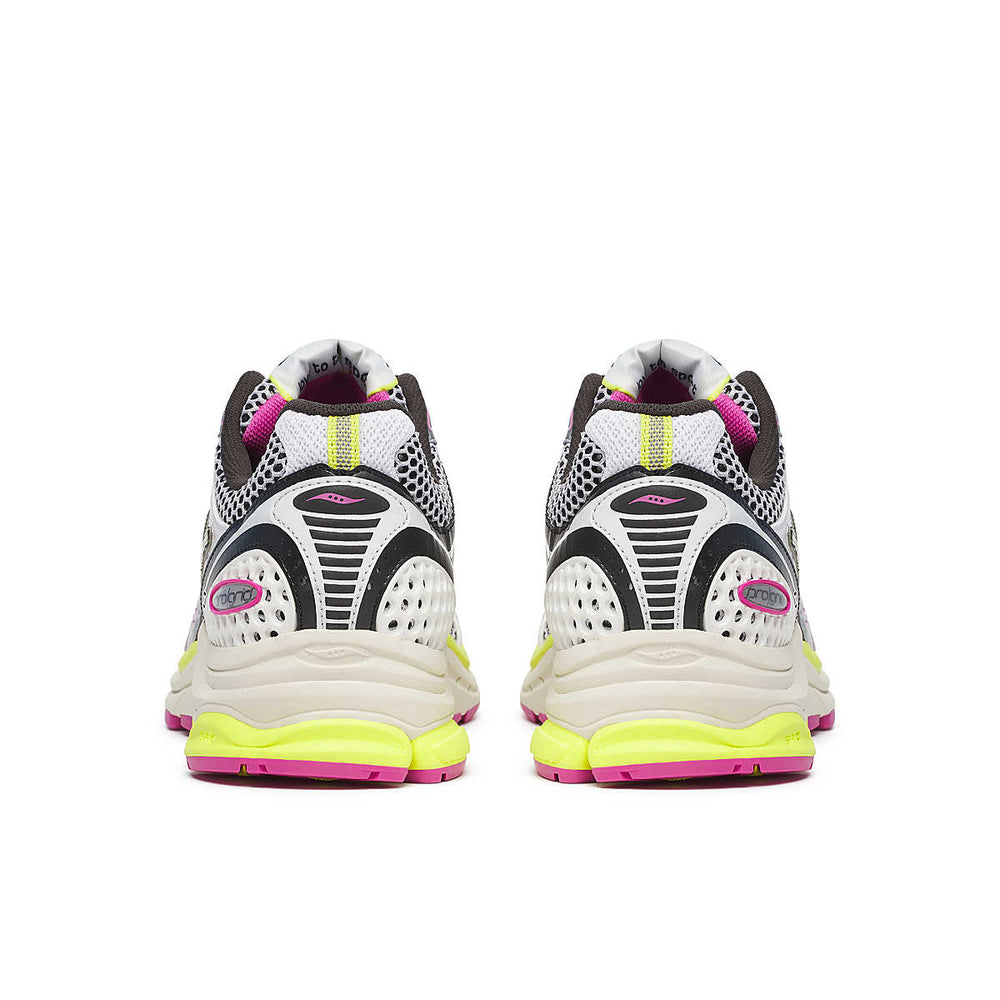 SAUCONY ProGrid Triumph 4 Sneakers White/Fluo - Gravity NYC