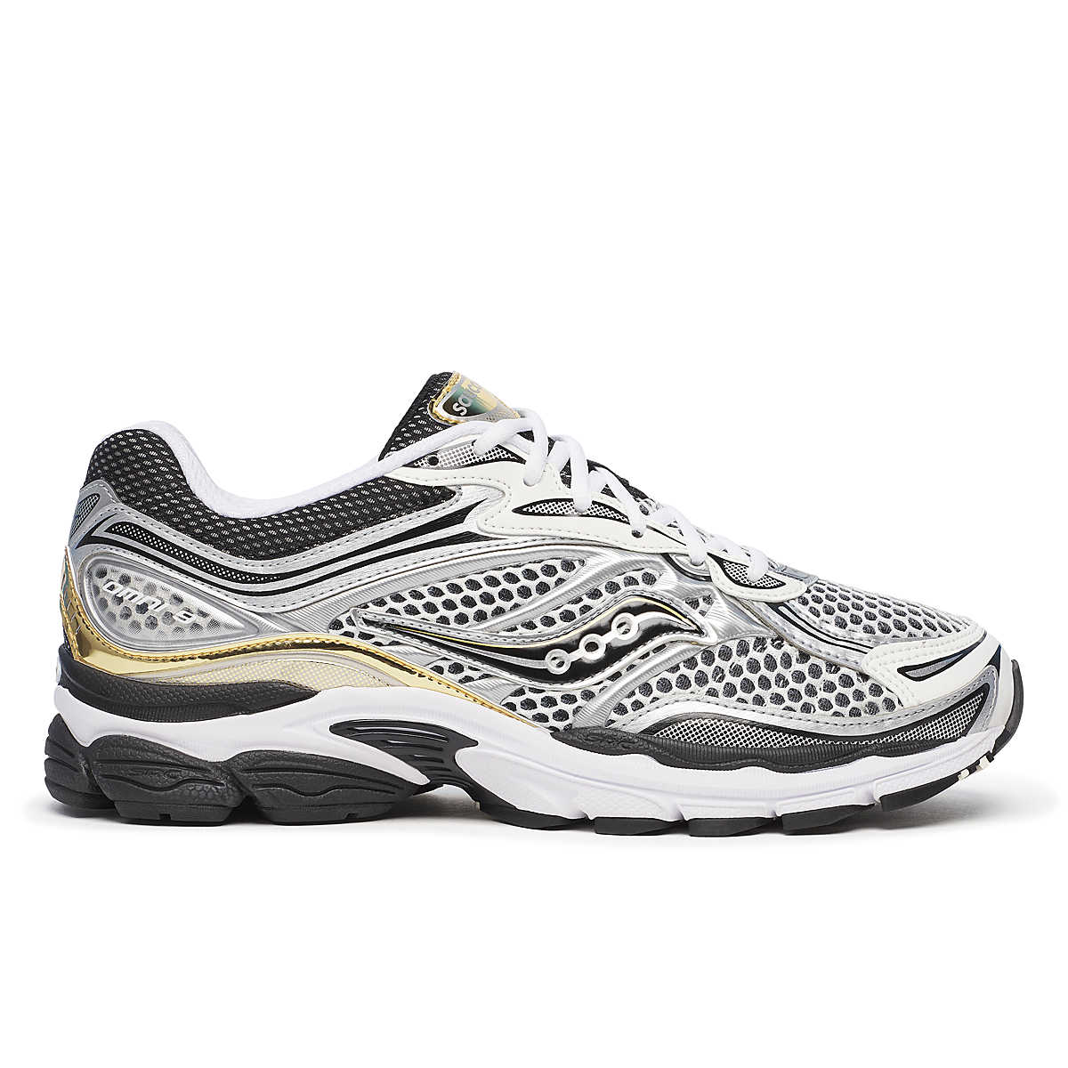 SAUCONY ProGrid Omni 9 Sneakers Silver/Gold Gravity NYC