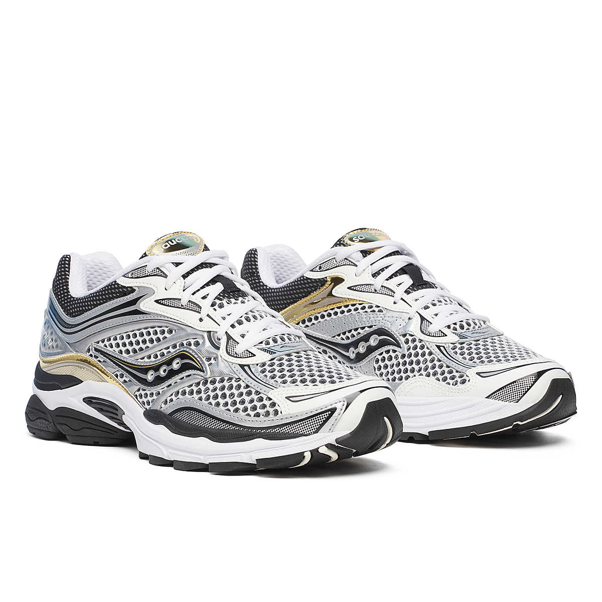 SAUCONY ProGrid Omni 9 Sneakers Silver/Gold Gravity NYC