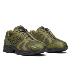 SAUCONY ProGrid Triumph 4 Sneakers Gorpcore Avocado - Gravity NYC