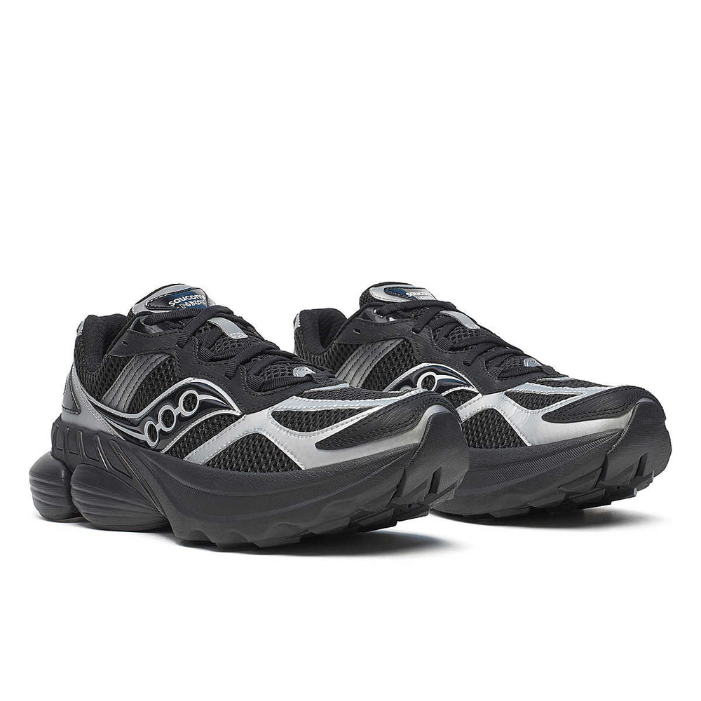 SAUCONY Grid NXT Sneakers Black/Silver - Gravity NYC