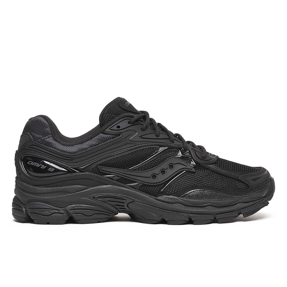 SAUCONY ProGrid Omni 9 Sneakers Armor Black - Gravity NYC