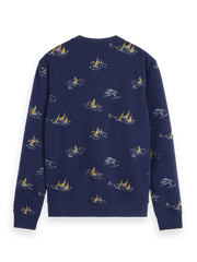 SCOTCH & SODA ALL OVER PRINT SWEATSHIRT Gravity NYC