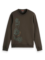 SCOTCH & SODA Embroidered Sweatshirt Gravity NYC