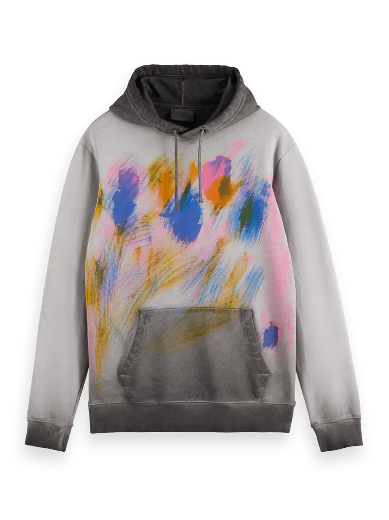 SCOTCH & SODA Irregular Dye Hoodie Gravity NYC